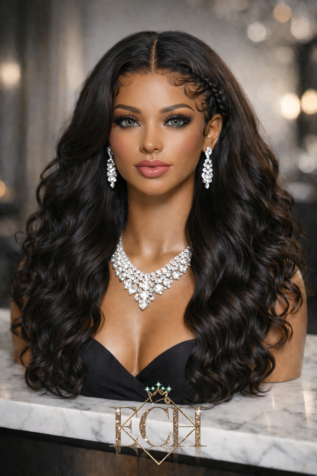 Natural Wave HD Lace Wig – Premium Virgin Hair
