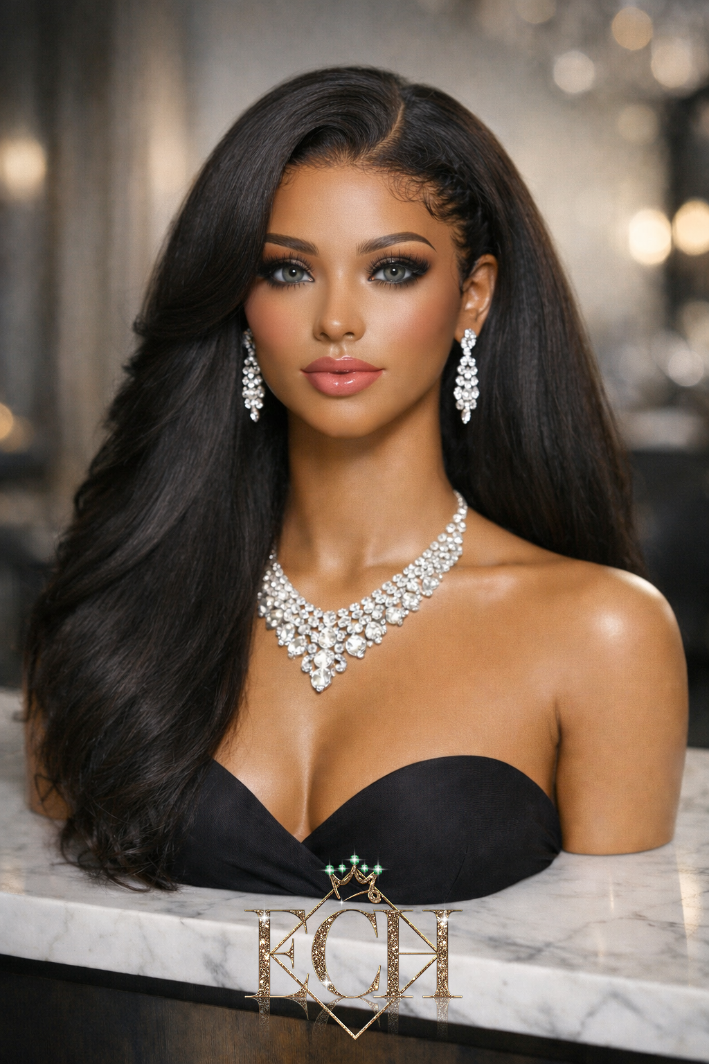 Yaki Straight HD Lace Wig – Premium Virgin Hair