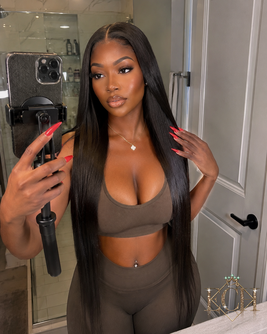 Bone Straight HD Lace Wig – Premium Virgin Hair