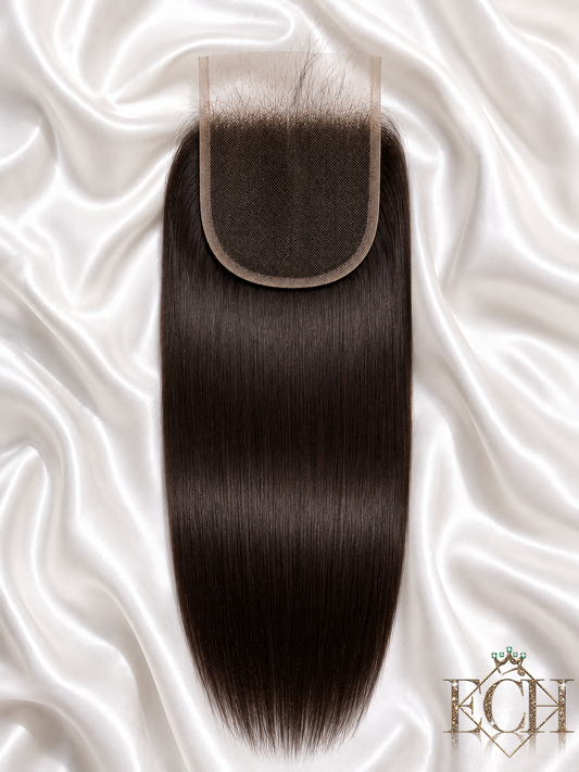 Bone Straight Closures — Premium Virgin Hair