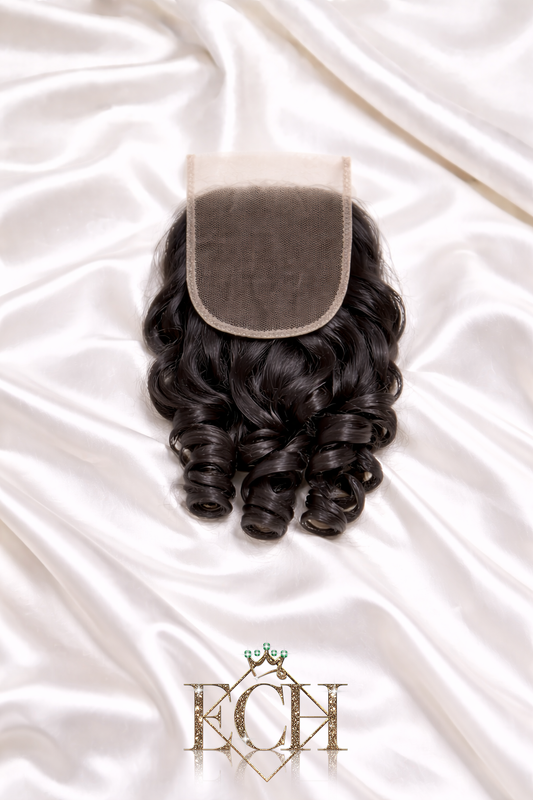 Opulence Bouncy Curly Closure – Raw Vietnamese Hair