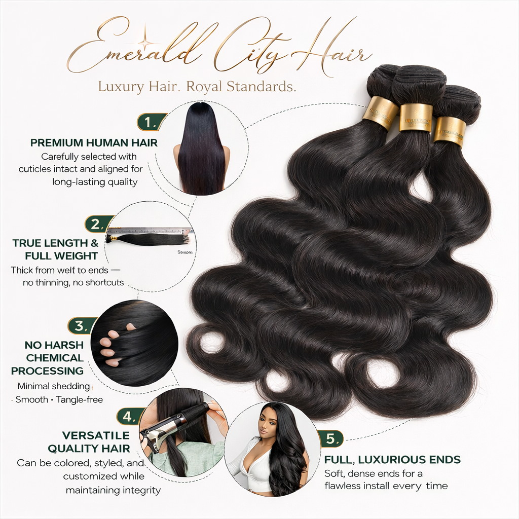Bone Straight Premium Virgin Bundles