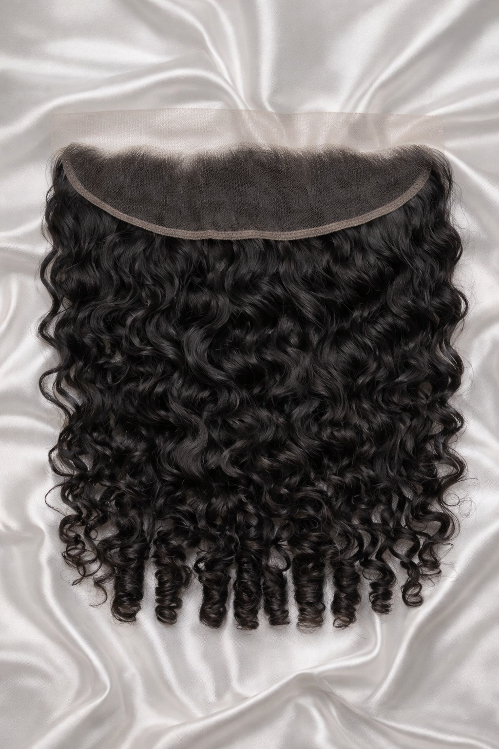 Burmese Curly Frontal – Premium Virgin Hair