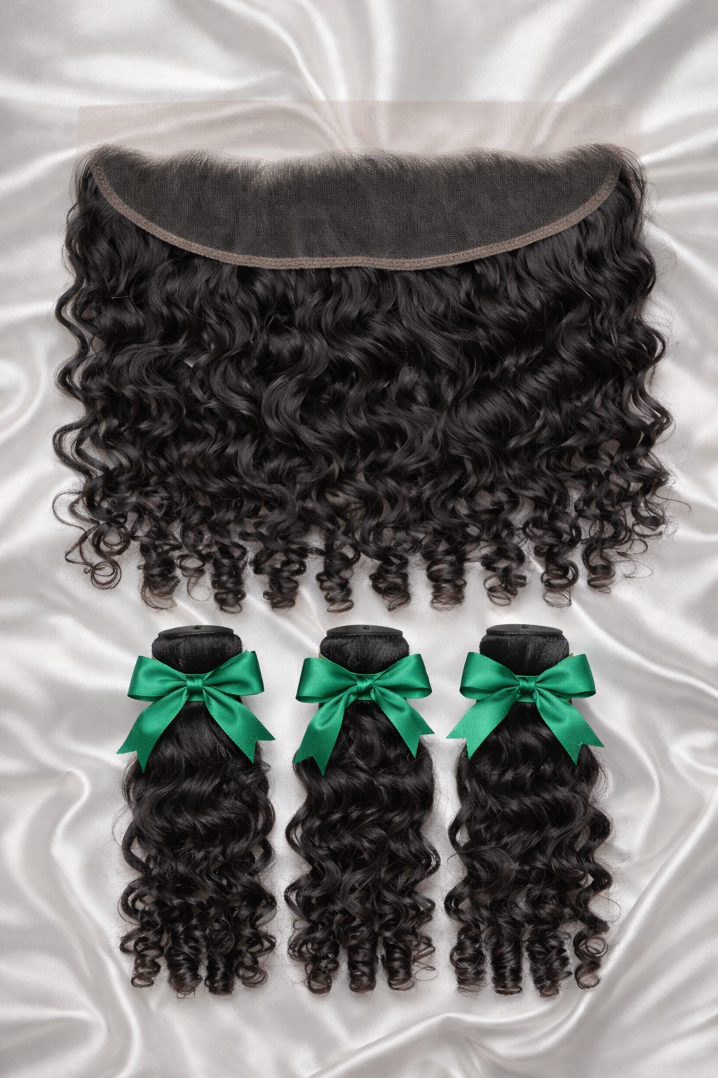 Burmese Curly Frontal – Premium Virgin Hair