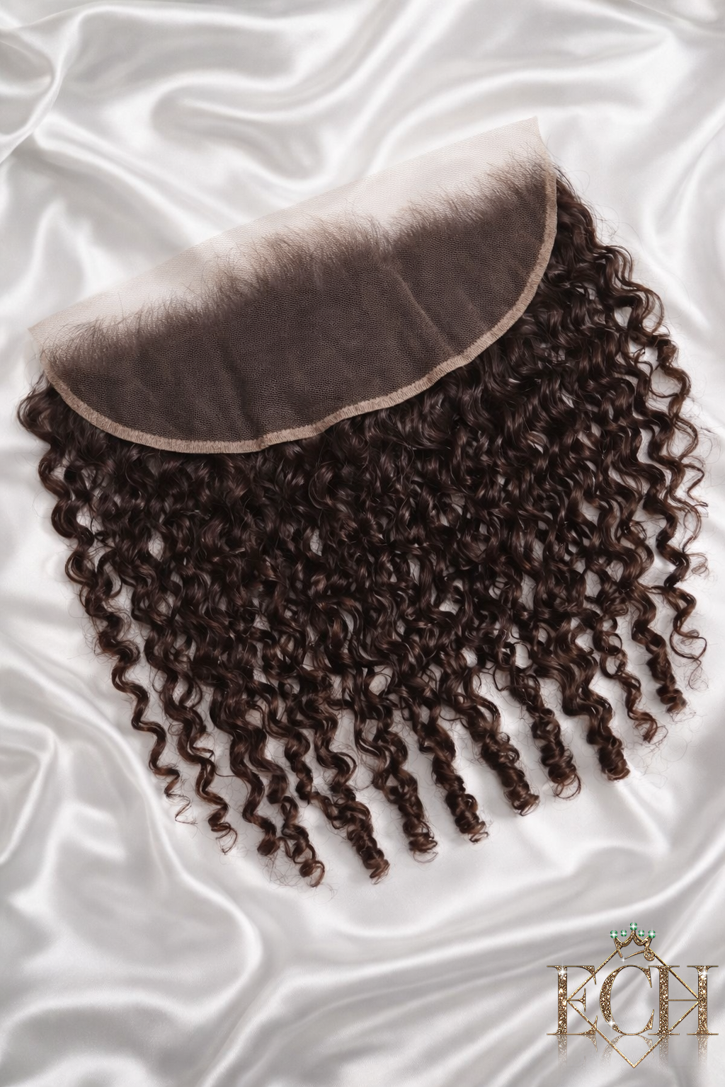 Burmese Curly Frontal – Premium Virgin Hair