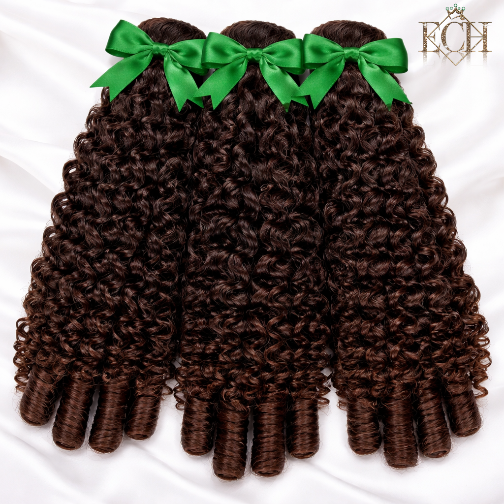 Burmese Curly Bundles – Premium Virgin Hair Extensions