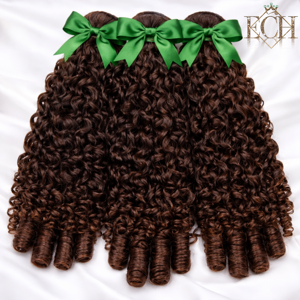 Burmese Curly Bundles – Premium Virgin Hair Extensions