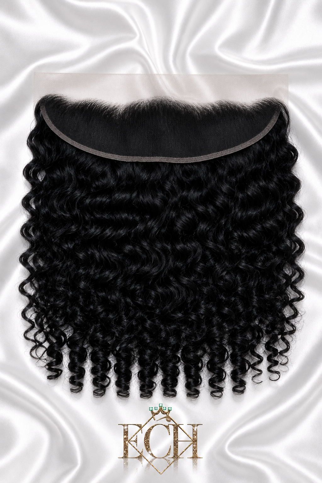 Burmese Curly Frontal – Premium Virgin Hair