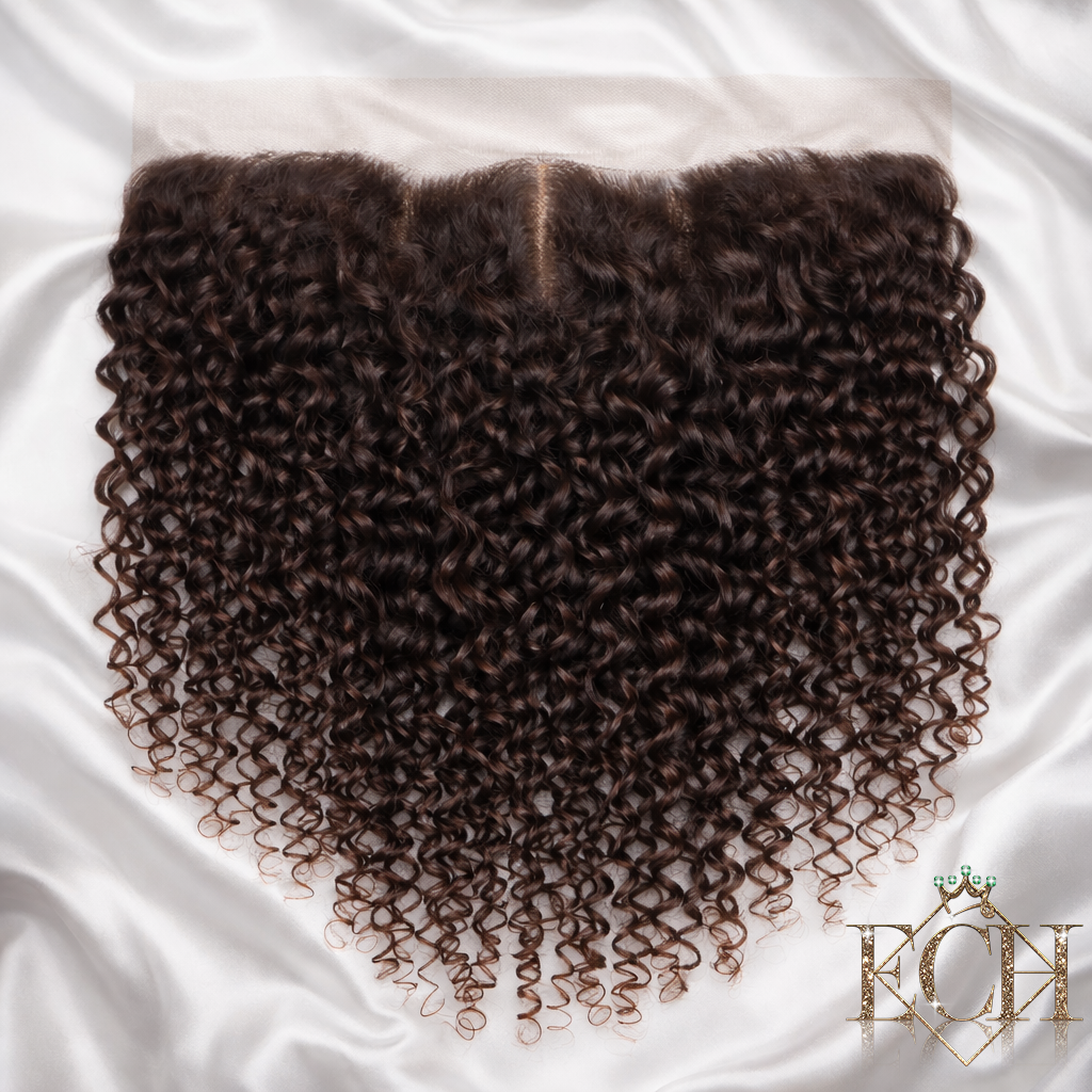 Deep Curly Frontal – Premium Virgin Hair