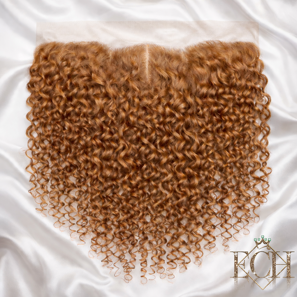Deep Curly Frontal – Premium Virgin Hair