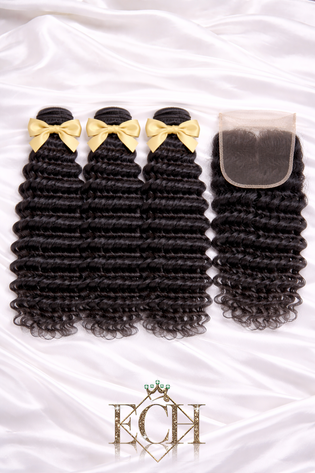 Opulence Deep Wave – Super Double Drawn Raw Vietnamese Hair Bundles