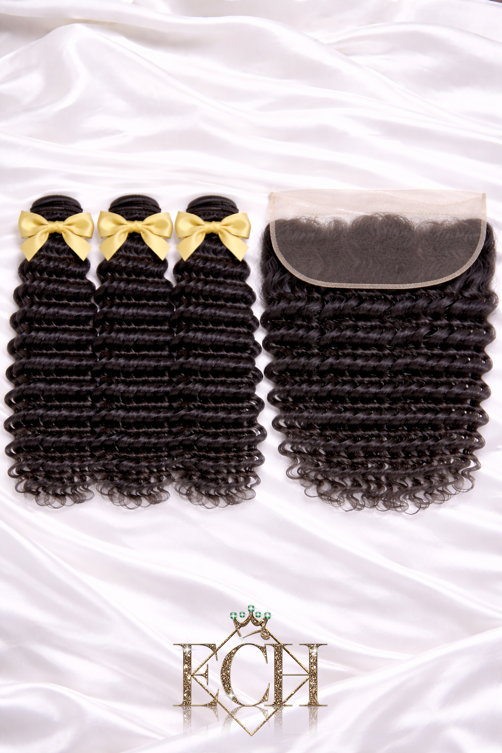 Opulence Deep Wave Frontal – Raw Vietnamese Hair