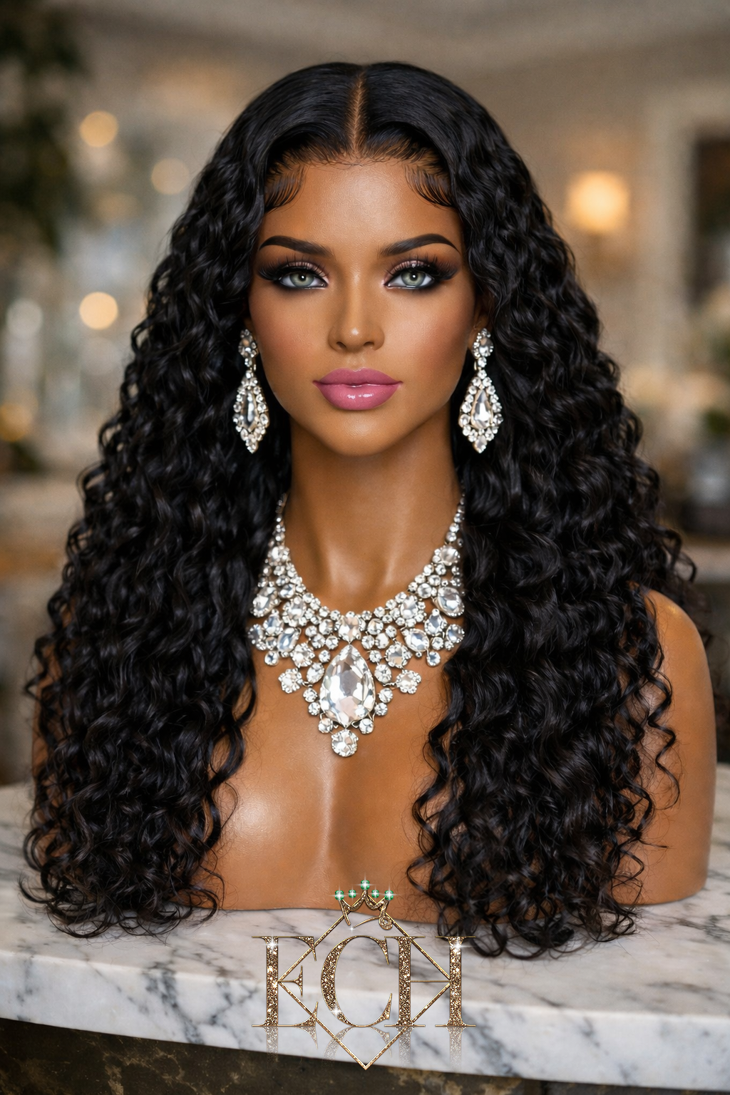 Deep Wave Transparent Lace Wig