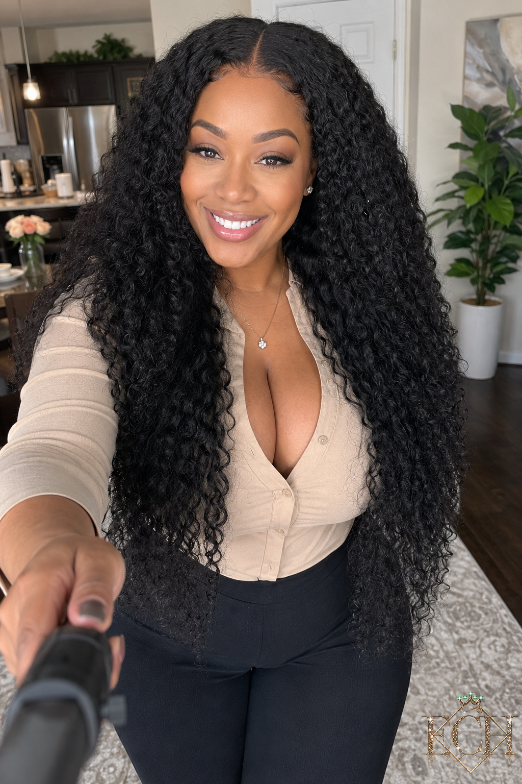 Kinky Curly HD Lace Wig – Premium Virgin Hair