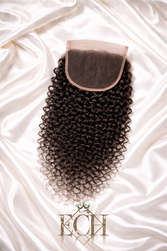 Kinky Curly Closures — Premium Virgin Hair
