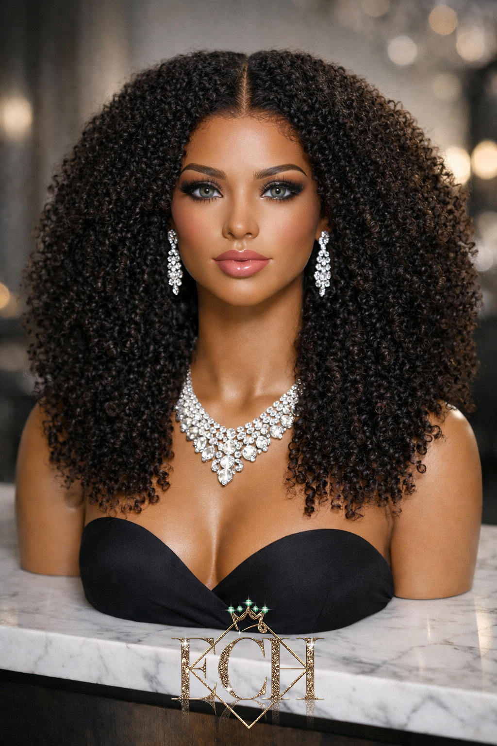 Kinky Curly HD Lace Wig – Premium Virgin Hair