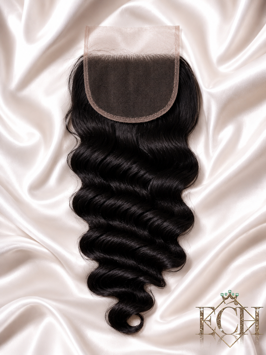 Loose Deep Closure – Premium Virgin Hair