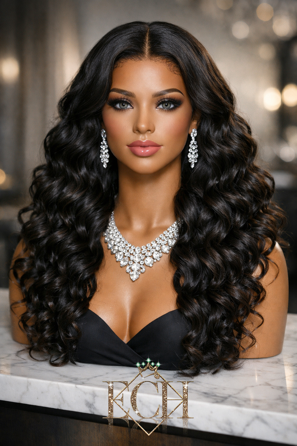 Loose Curly HD Lace Wig – Premium Virgin Hair