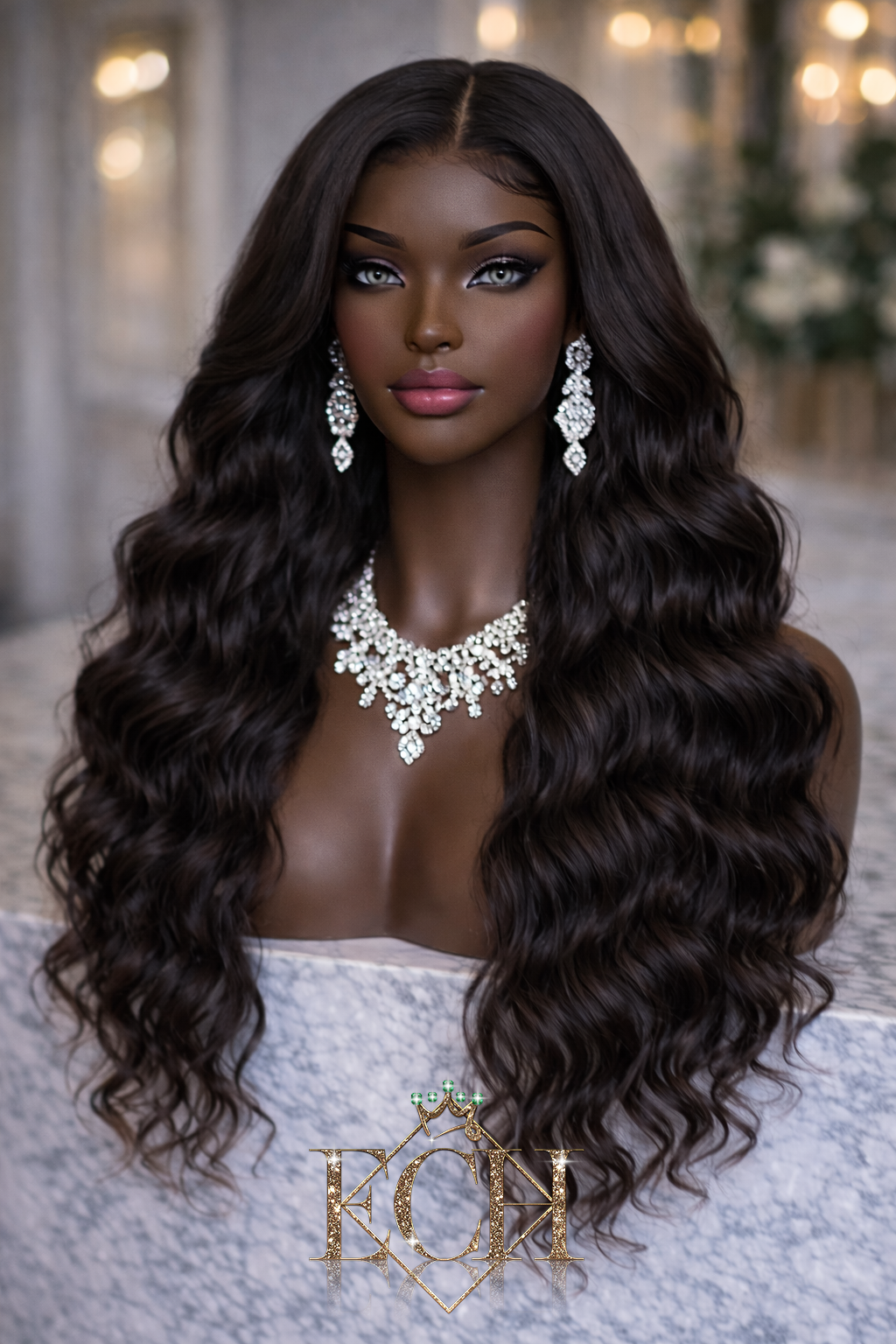 Natural Wave Transparent Lace Wig
