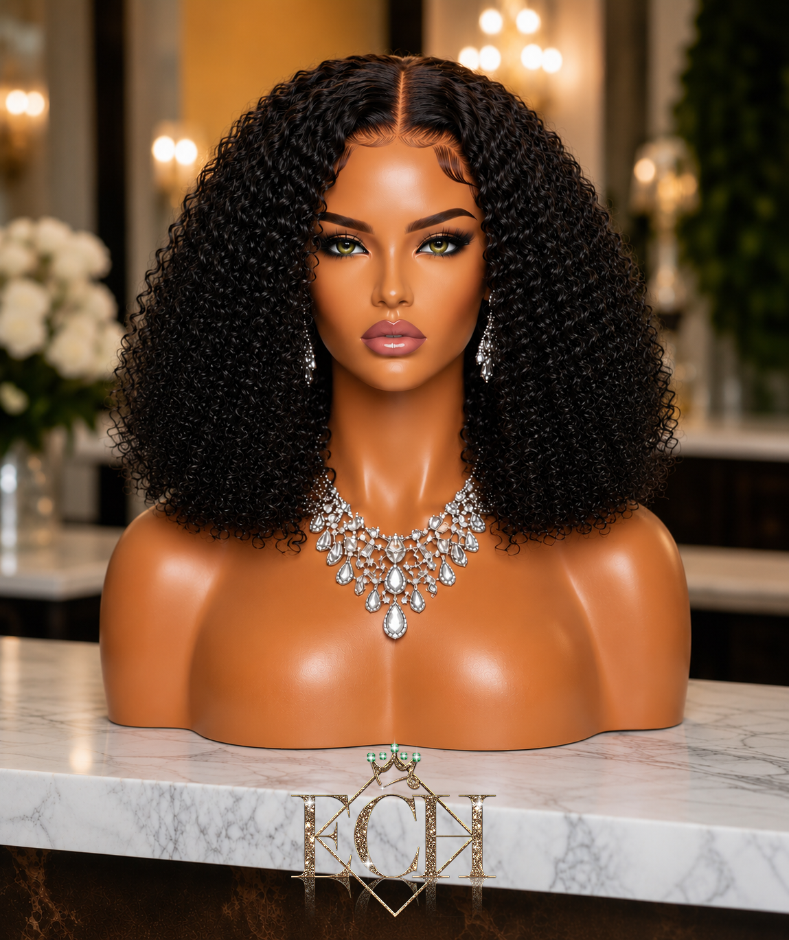 Pixie Curl Transparent Lace Wig