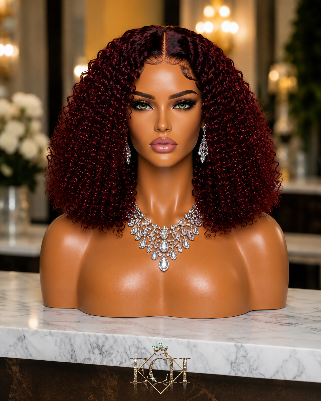 Pixie Curl Transparent Lace Wig