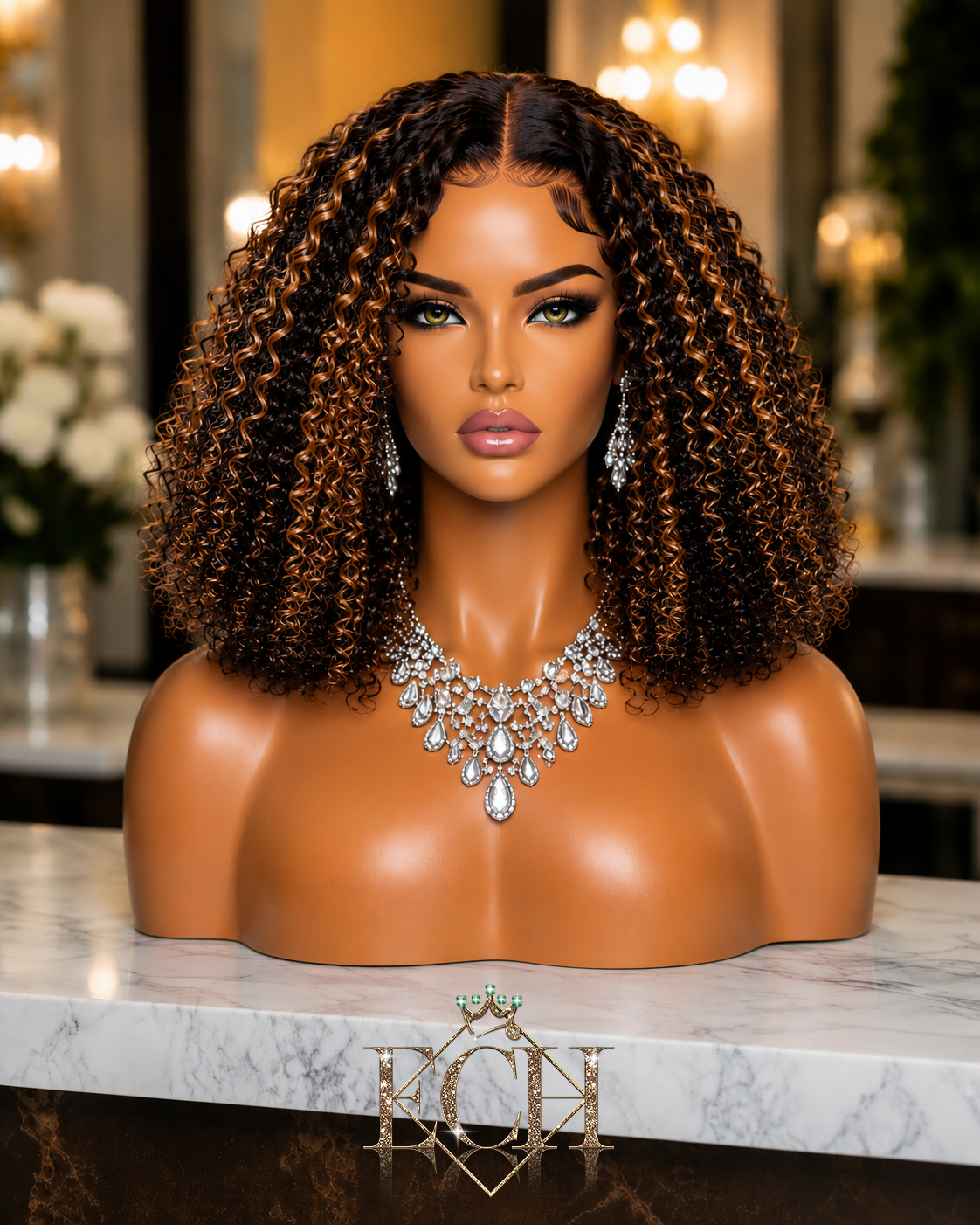 Pixie Curl Transparent Lace Wig
