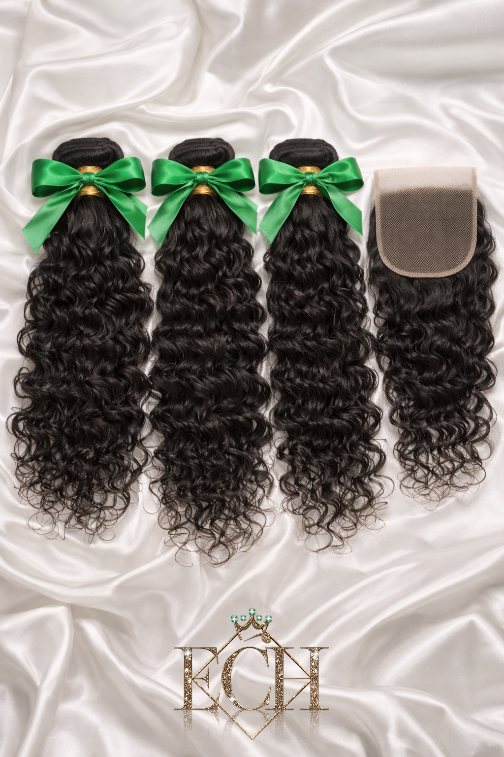 Water Wave Closure – Premium Virgin Hair