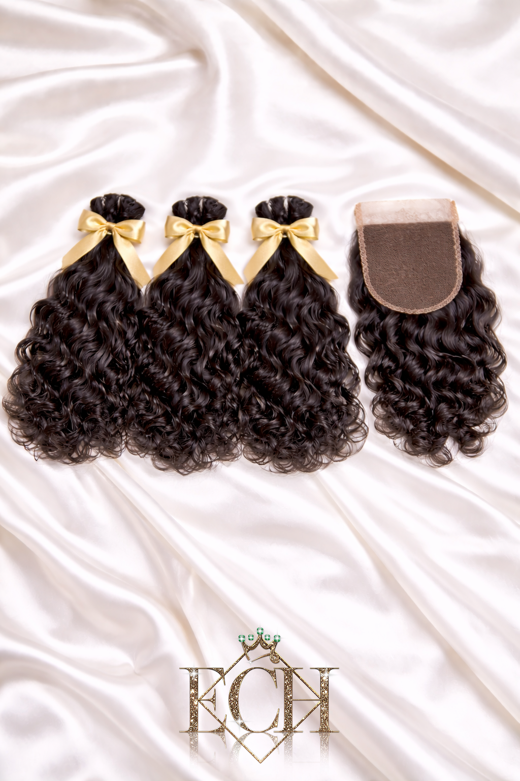 Opulence Water Wave – Super Double Drawn Raw Vietnamese Hair Bundles